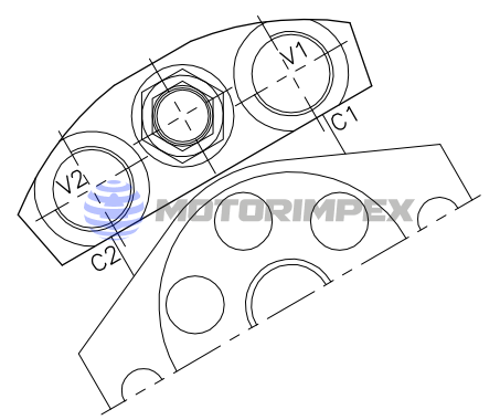 Тормозные клапаны OWC-SE-34-FMD-A одностороннего действия для гидромоторов