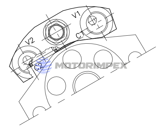 Тормозные клапаны OWC-SE-12-FMD-G одностороннего действия для гидромоторов