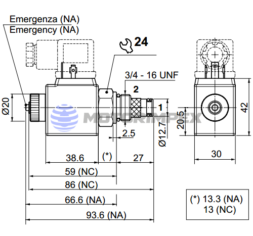 Безутечные картриджные гидрораспределители CRB04 и CRP04