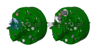 Гидромоторы радиально-поршневые многоскоростные TD2.5