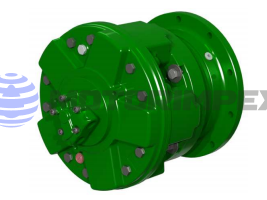 Гидромоторы радиально-поршневые GM5A с редуктором R28