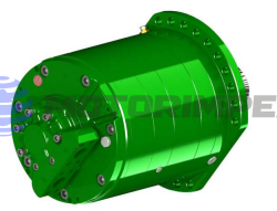 Гідромотори радіально-поршневі регульовані TS8VF з редуктором