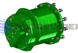 Гидромоторы-колесо радиально-поршневые регулируемые TS8VWF