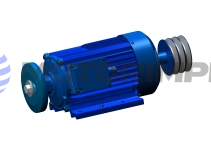 Трехфазные асинхронные электродвигатели AX100L