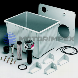 Гидробаки алюминиевые HYNG с набором оборудования