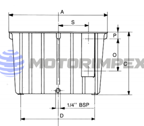 Гидробаки алюминиевые CP и CCP
