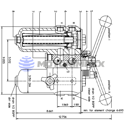 Фильтры линейные DU переключаемые