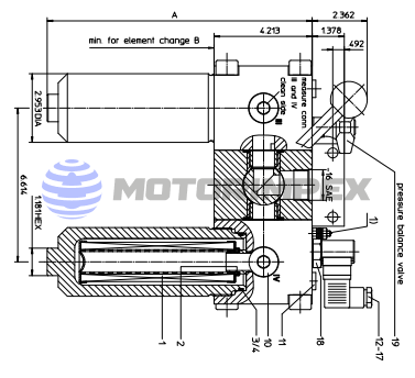 Фильтры напорные EHD из нержавеющей стали