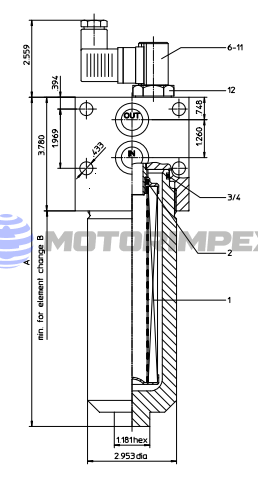 Фильтры напорные EHPF из нержавеющей стали