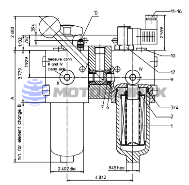 Фильтры напорные MDD переключаемые