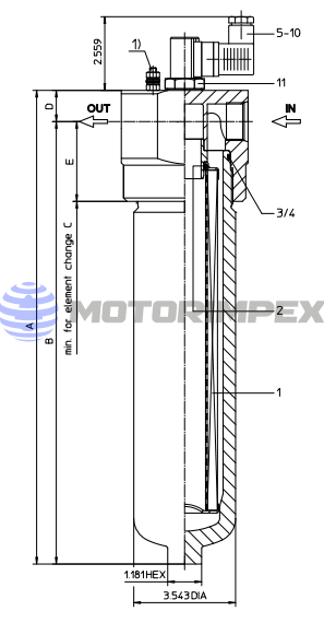 Фильтры напорные ML/MLO
