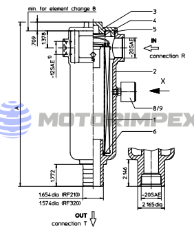 Фильтры сливные RF