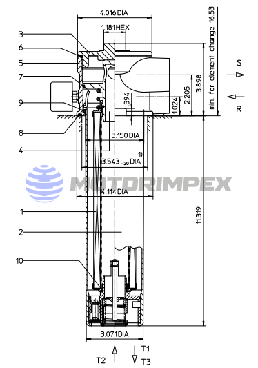 Фильтры сливные TNRS
