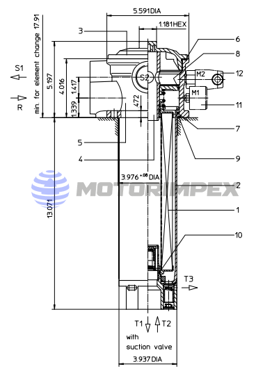 Фильтры сливные TRS