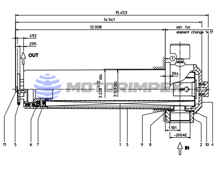 Фильтры сливные TRW