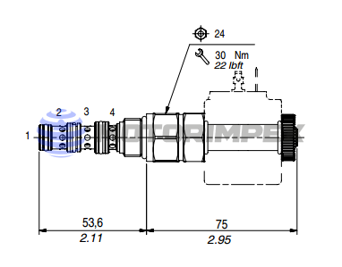 Картриджные гидрораспределители ER