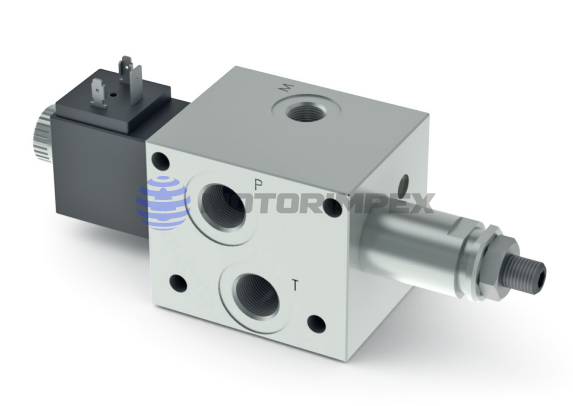 Mонтажные плиты FE10P с предохранительным клапаном CMP10 и разгрузочным клапаном CRP0418NA
