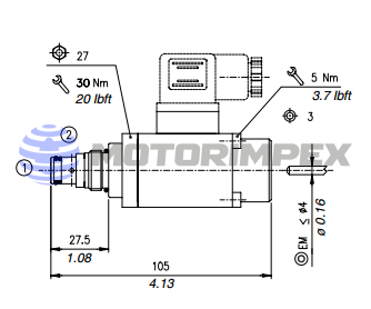Пропорциональные предохранительные клапаны MCY