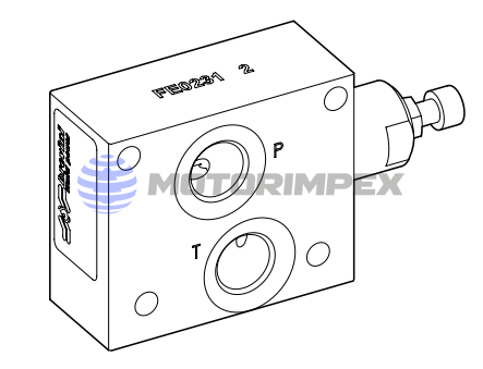 Mонтажные плиты FE02 с предохранительным клапаном CMP02