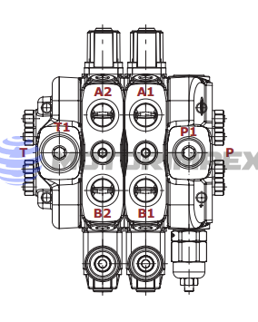 Пропорциональные секционные гидрораспределители SDS180