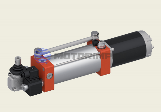 Мини-гидравлические станции UP40 с электродвигателем постоянного тока