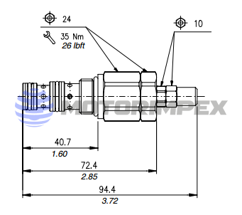 Пропорциональные редукционные клапаны RPA