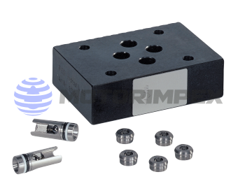 Монтажные плиты ZP700 с дросселем/обратным клапаном