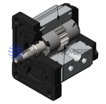 Насосы шестерённые OT100 (группа 1)