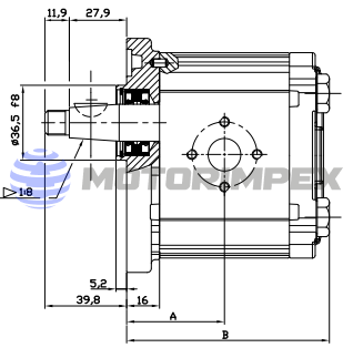 Насосы шестерённые OT200 Silent (группа 2)