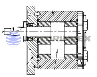 Насосы шестерённые OT300 (группа 3)