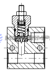 Pressure relief valve VMP/B