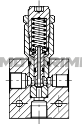 Pressure relief valve VMPD/B