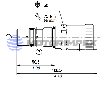 Катриджные регуляторы расхода PWA с обратным клапаном