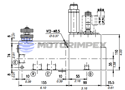 Регуляторы расхода VPR/3/EP с предохранительным клапаном VMP/VE/LPD