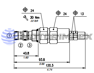 Картриджные редукционные клапаны RBA