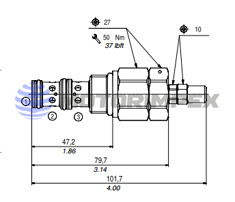 Картриджные редукционные клапаны RMA