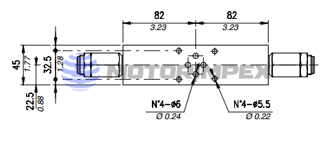 Тормозные клапаны двустороннего действия VODL/ML