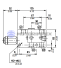 Single counterbalance valves VOSL/A with shuttle valve