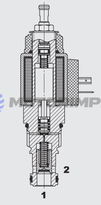 Пропорциональные предохранительные клапаны PDBM12120APZ