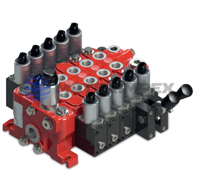 Пропорциональные секционные гидрораспределители RS160-EH