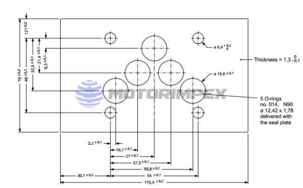 Монтажные плиты DB10