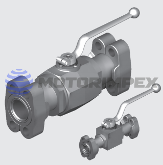 Шаровые краны KHB-F3/6 и KHM-F3/6