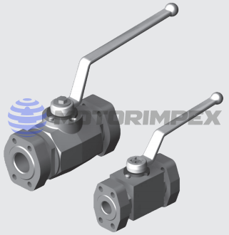 Шаровые краны KHBG-F3/6 и KHMG-F3/6