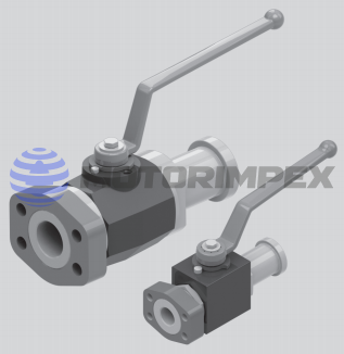 Шаровые краны KHBGS-F3/6 и KHMGS-F3/6