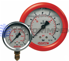 Манометры осевые/радиальные глицеринонаполненные NG