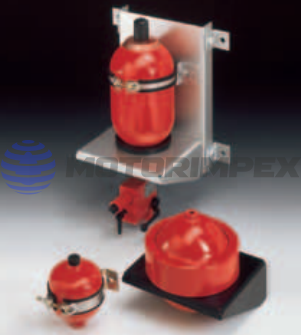 Крепления и зажимы Hydac для баллонных, поршневых и мембранных гидроаккумуляторов