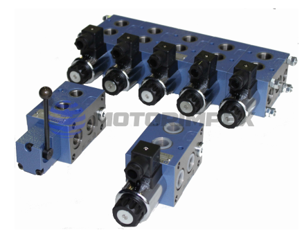 Диверторы 6-ти линейные секционные 6/2URMM6