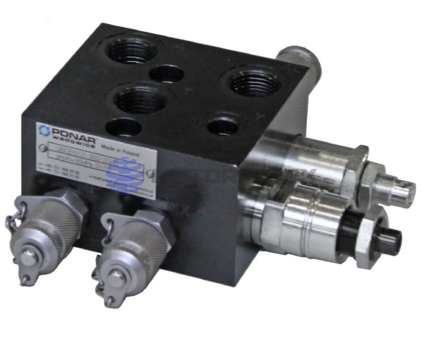 Клапаны разгрузки UBOE для сдвоенных насосов