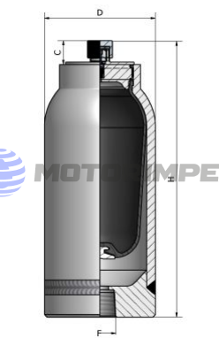 Гидроаккумуляторы мембранные HTRX из нержавеющей стали