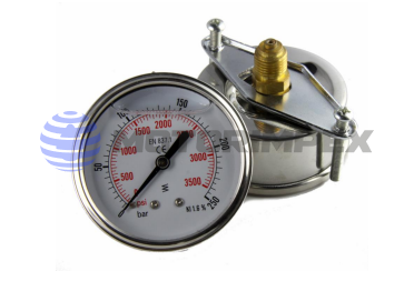 Манометры глицеринонаполненные MGE.S с U-образным креплением